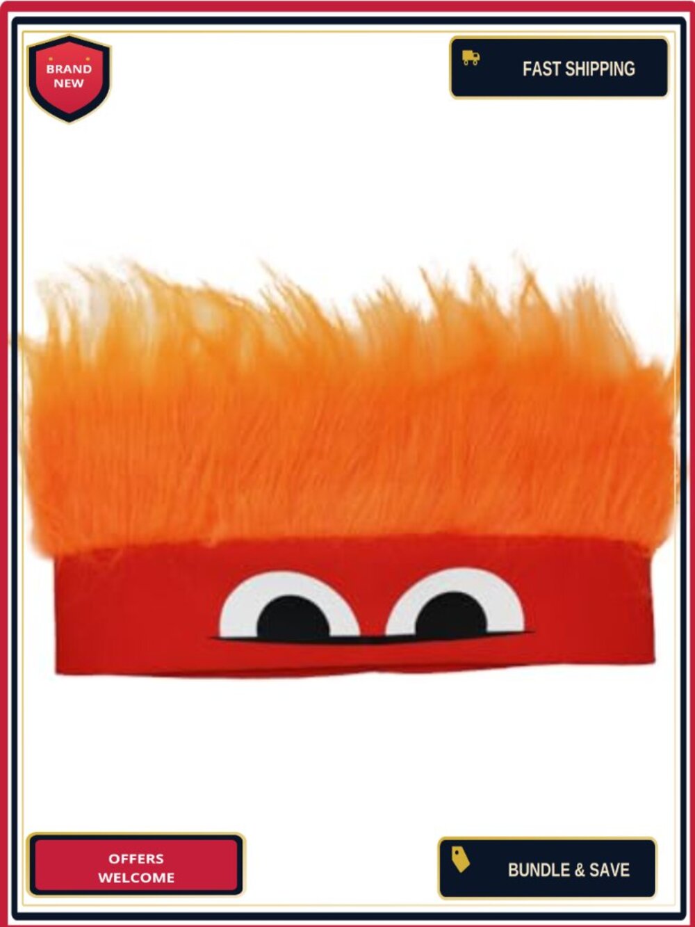 VIGUEUR Anger Costume Set Headband Halloween Cosplay Outfit